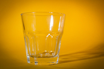 Empty glass wine-glass