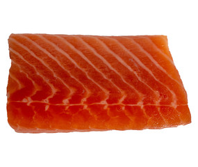 生のサーモンのグラフィック素材