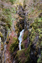Partnachklamm in Garmisch-Partenkirchen, a canyon in germany