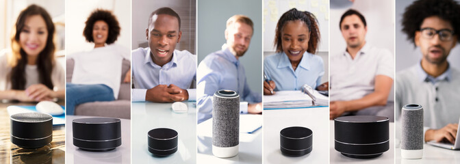 Using Voice Assistant And Smart Speakers