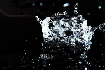 Water splash background
