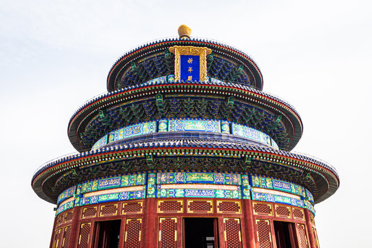 Temple of Heaven, an ancient Chinese temple in Beijing, China