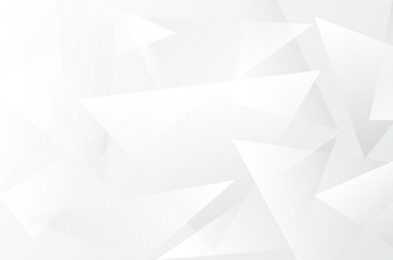 Abstract graphic triangle shape grey background, vector illustration.
