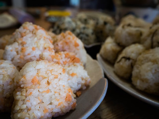 食欲そそるやまもりおにぎり4推類