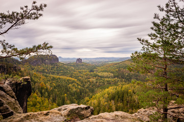 Sächsische Schweiz - Affensteinaussicht