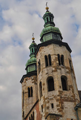 Fototapeta na wymiar Krakow Old Town Architecture. Poland