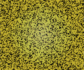 Stain glass yellow and black background