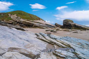 Praia das Illas - Fantastische Felsstrukturen