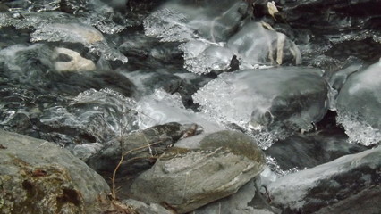 Ruisseau gelé
