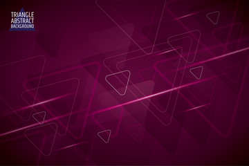 Trendy abstract geometric background