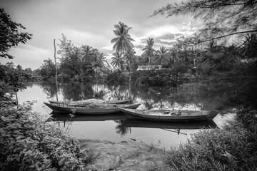Black White Panorama Photos of wonderful indonesia