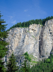 Berge in Morzine Schiefer