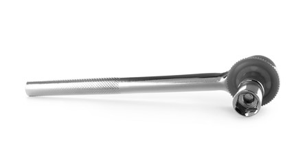 Modern auto mechanic's tool isolated on white