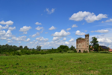 Beautiful clouds above the plains near Ecka 2