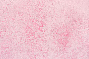 Abstract Texture Background, Pink Painted Concrete Wall.