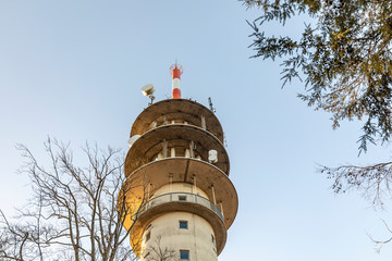 Fernsehturm-Spitze Fremersberg in Baden-Baden