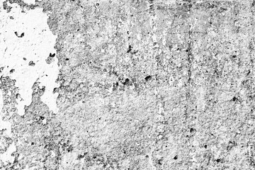 Texture of a concrete wall with cracks and scratches which can be used as a background