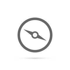 Compass icon isolated on a white background. Travel symbol © dariachekman