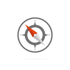 Compass icon isolated on a white background. Travel symbol © dariachekman