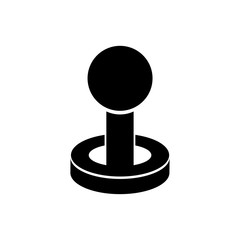 Joystick icon, logo isolated on white background