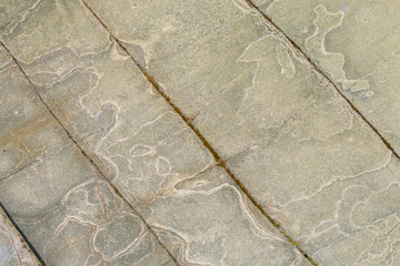 Praia das Illas - Detailaufnahme Gesteinsoberfläche
