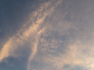 dramatic sky with clouds