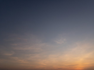 dramatic sky with clouds