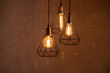 Lamp on the wall