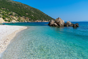Fototapeta premium Plaża Vouti na wyspie Kefalonia