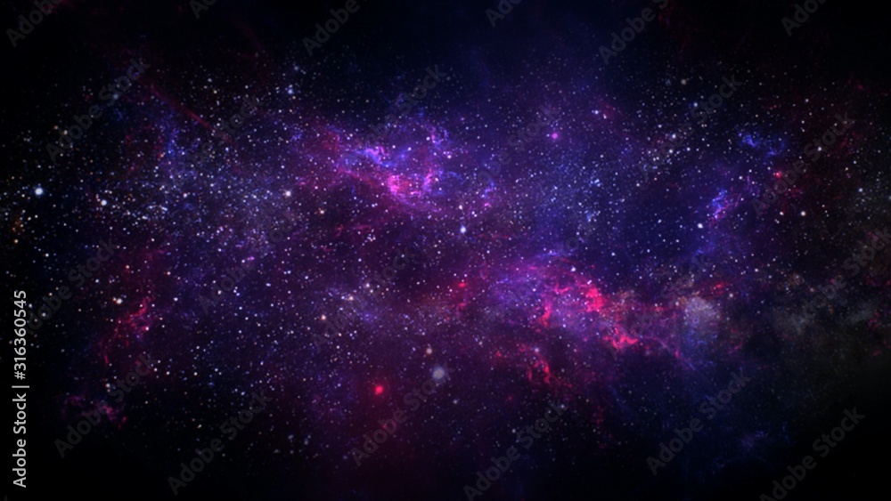 Wall mural black hole, science fiction wallpaper. beauty of deep space. colorful graphics for background, like 
