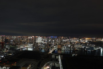 night view of tokyo