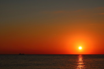 Naklejka premium 夕焼38