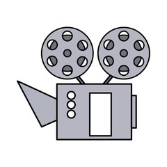 cinema projector isolated icon