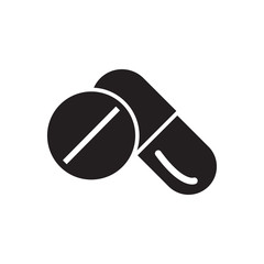 medicine icon collection, trendy style