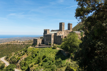 Old Monastery called Sant Pere de Rodes, Catalonia, Spain. - 316366145