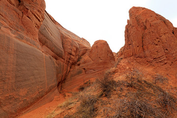 Fototapeta premium danxia landform scenery