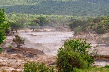 Landschaftsbilder aus dem Nationalpark Tsavo Ost Tsavo West und Amboseli