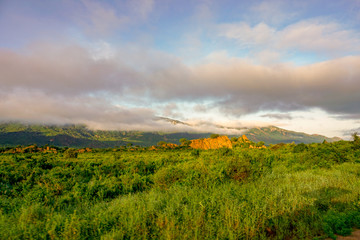 Landschaftsbilder aus dem Nationalpark Tsavo Ost Tsavo West und Amboseli