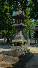 stone lanterns 