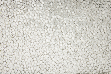 textured glass with square particles