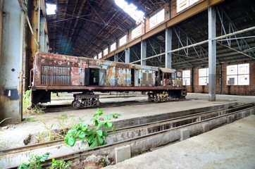  old locomotives of the antioquia railway