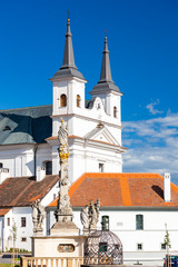 Baroque Church of the Holy Trinity Drnholec, Southern Moravia, Czech Republic