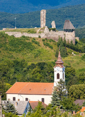 Fototapeta na wymiar Castle of Nograd, region Nothern Hungary