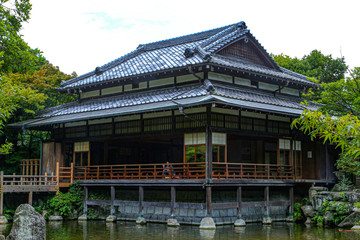 Obraz premium pavilion in the garden