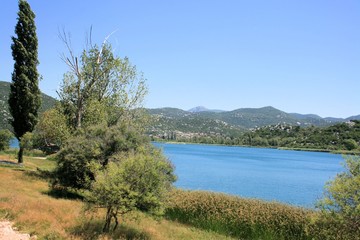  nature of the Bacina lakes, Ploce, Croatia