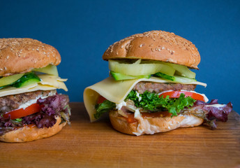  Burger cooking photo