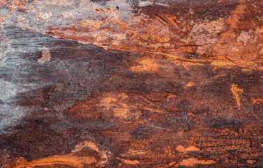 Vintage wood background texture. Natural rustic brown wooden wall or floor. Old wood plank pattern with artistic style and colors.