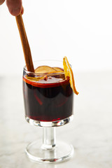 Sangria, Spanish alcoholic beverage studio shot 