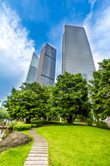 Naklejka premium building in city of Guangzhou China