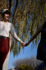 girls couple lesbian